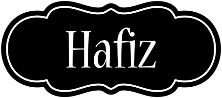 Hafiz welcome logo