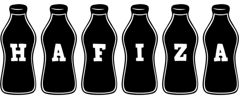 Hafiza bottle logo