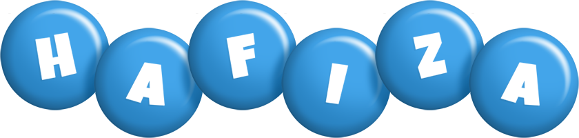 Hafiza candy-blue logo