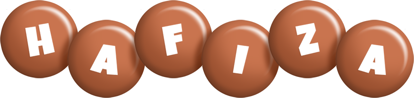 Hafiza candy-brown logo