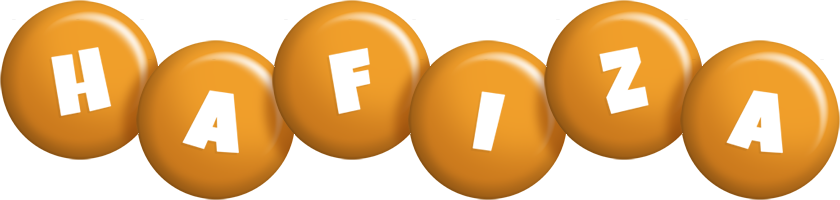 Hafiza candy-orange logo