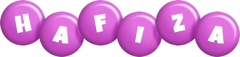 Hafiza candy-purple logo