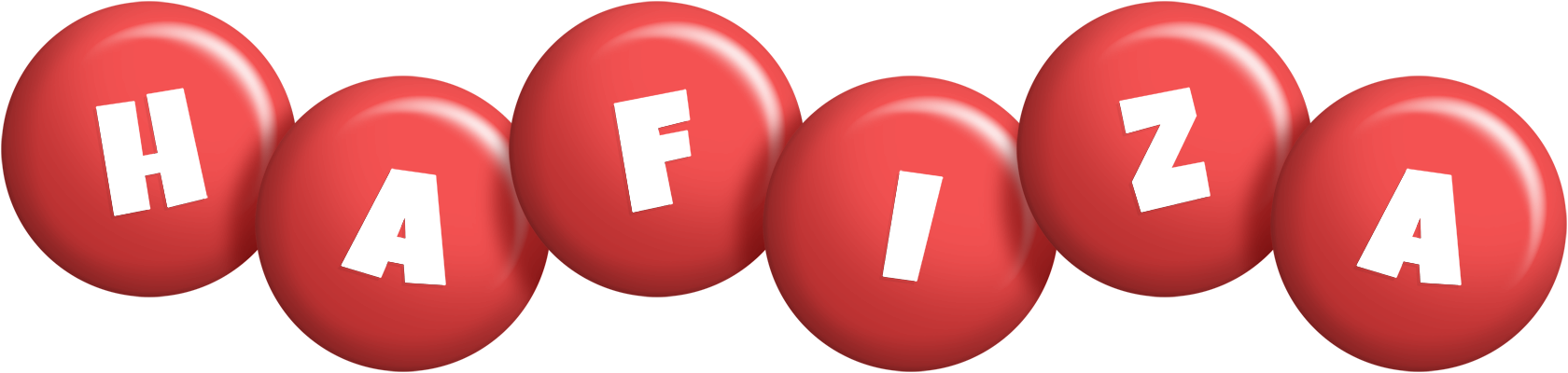Hafiza candy-red logo