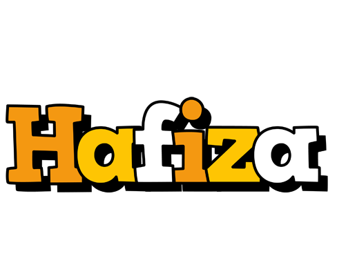 Hafiza cartoon logo