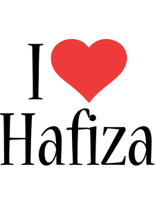 Hafiza i-love logo