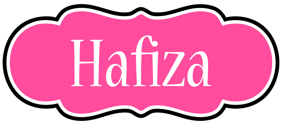 Hafiza invitation logo