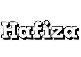 Hafiza snowing logo