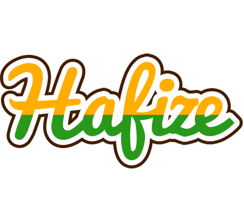 Hafize banana logo