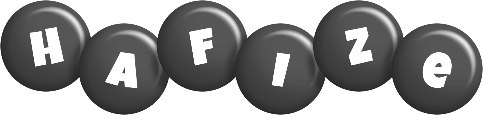 Hafize candy-black logo