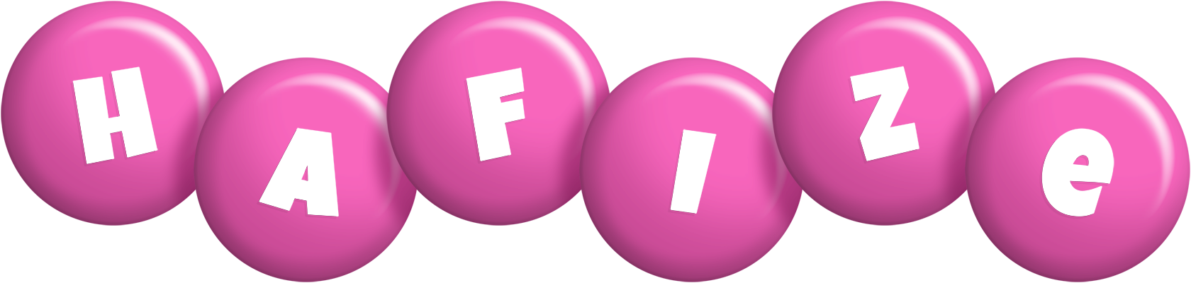 Hafize candy-pink logo