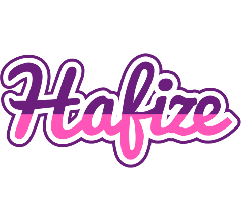 Hafize cheerful logo
