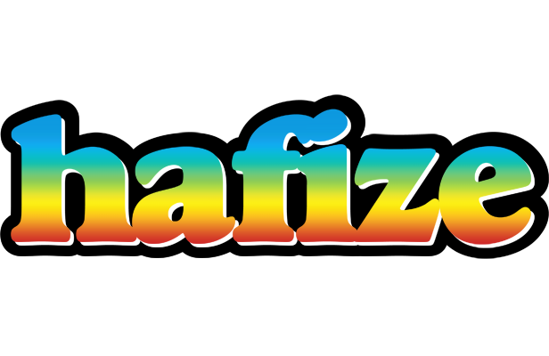 Hafize color logo