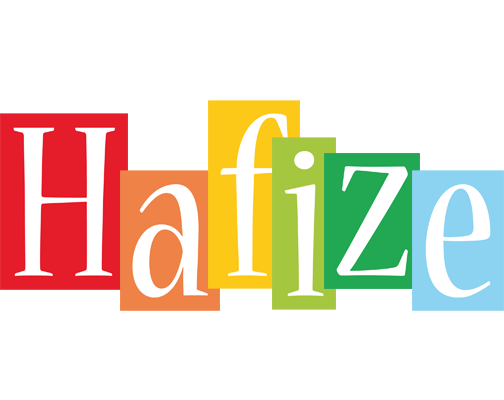 Hafize colors logo