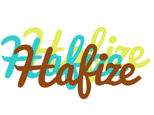 Hafize cupcake logo