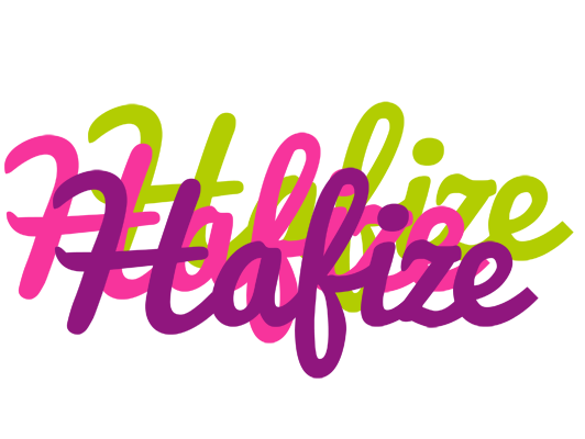Hafize flowers logo