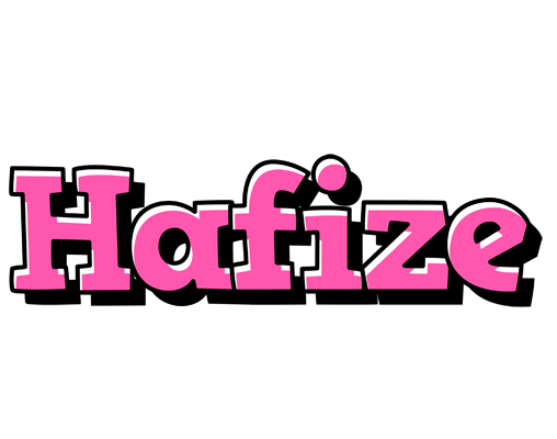 Hafize girlish logo