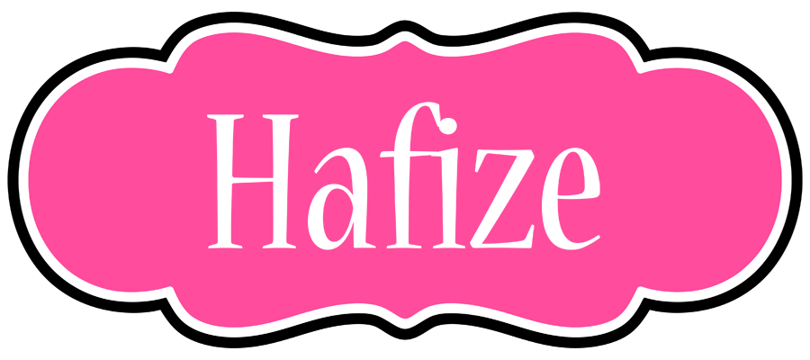 Hafize invitation logo