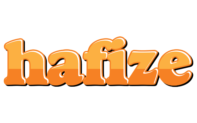 Hafize orange logo