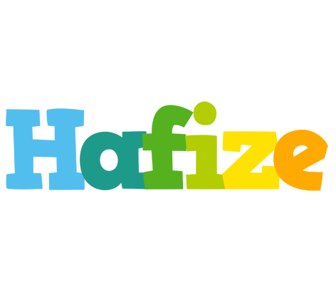 Hafize rainbows logo