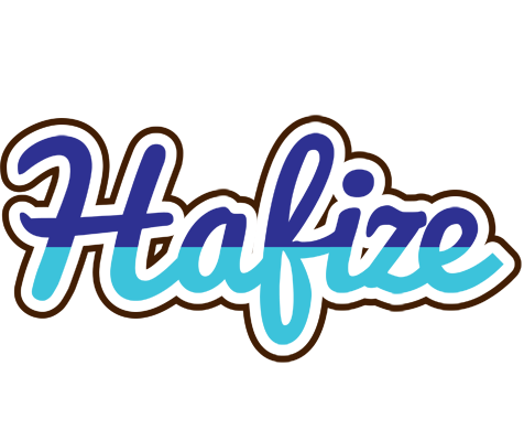 Hafize raining logo