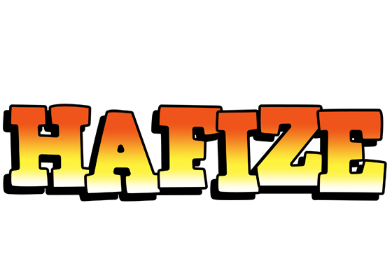 Hafize sunset logo