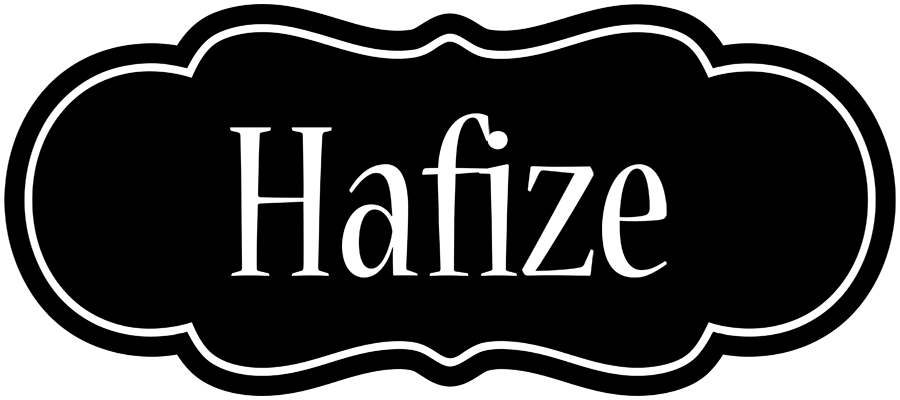Hafize welcome logo
