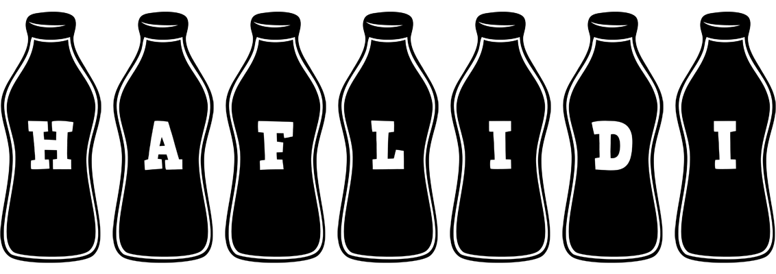 Haflidi bottle logo