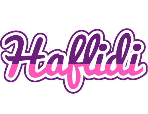 Haflidi cheerful logo