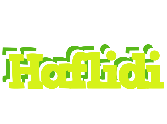 Haflidi citrus logo