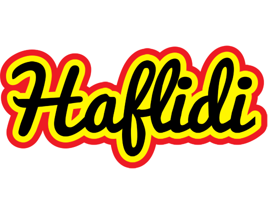 Haflidi flaming logo