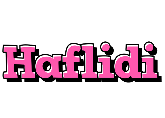 Haflidi girlish logo