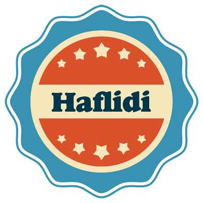 Haflidi labels logo