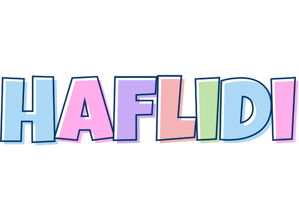 Haflidi pastel logo