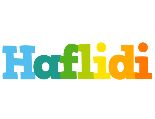 Haflidi rainbows logo