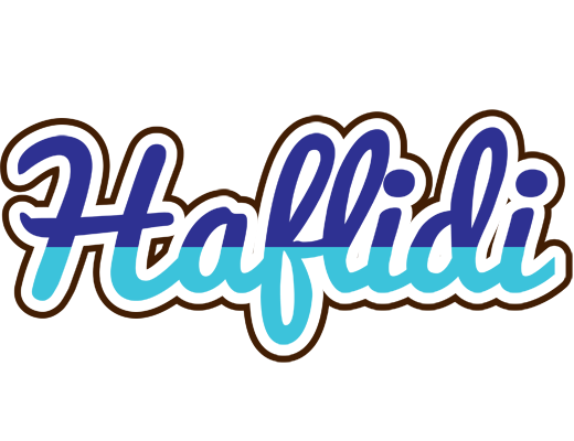 Haflidi raining logo