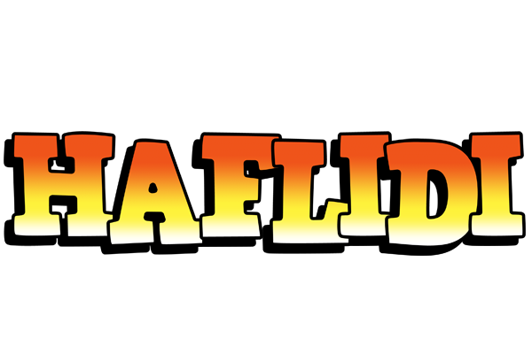 Haflidi sunset logo
