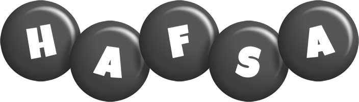 Hafsa candy-black logo