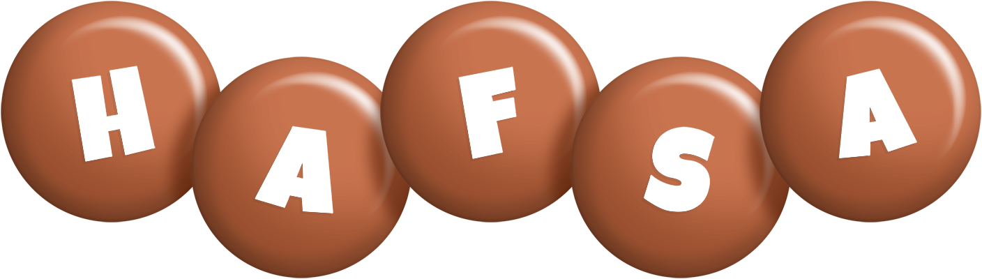 Hafsa candy-brown logo