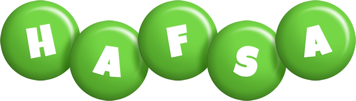 Hafsa candy-green logo