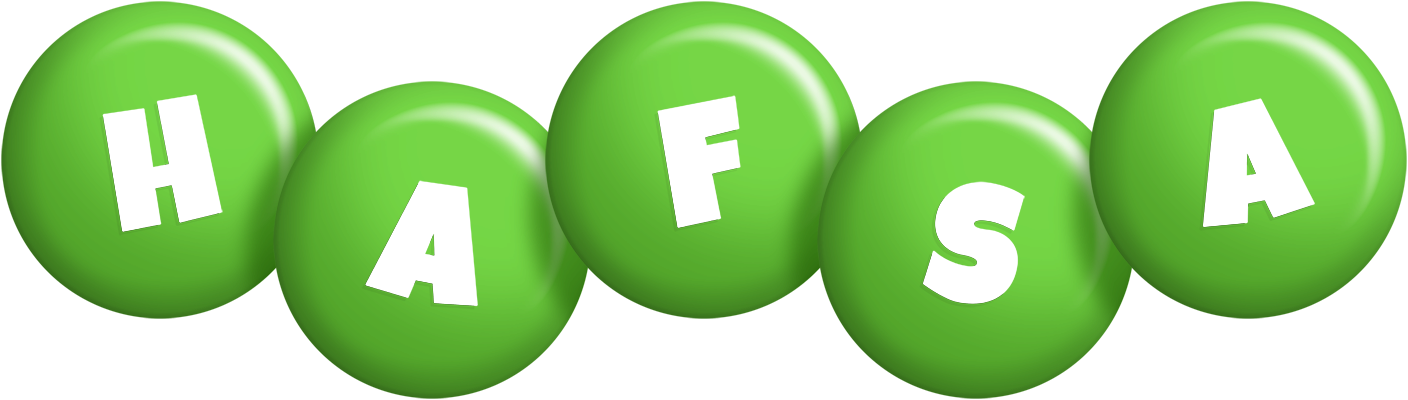 Hafsa candy-green logo