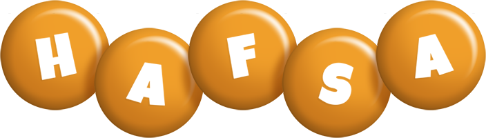 Hafsa candy-orange logo