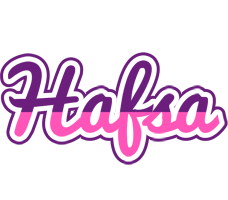 Hafsa cheerful logo