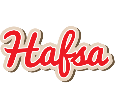 Hafsa chocolate logo