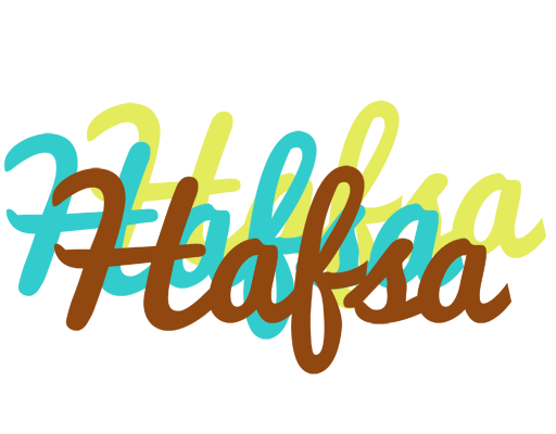 Hafsa cupcake logo