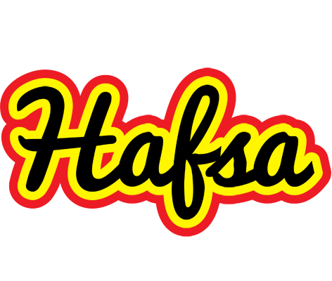 Hafsa flaming logo