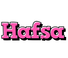 Hafsa girlish logo