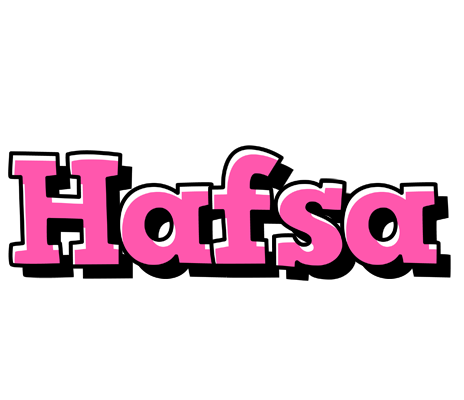 Hafsa girlish logo