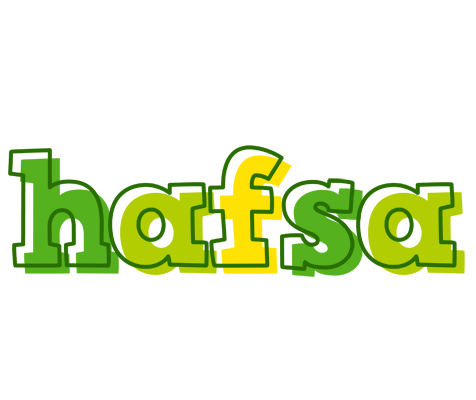 Hafsa juice logo