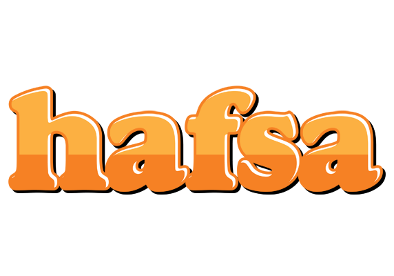 Hafsa orange logo
