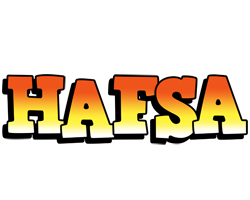 Hafsa sunset logo